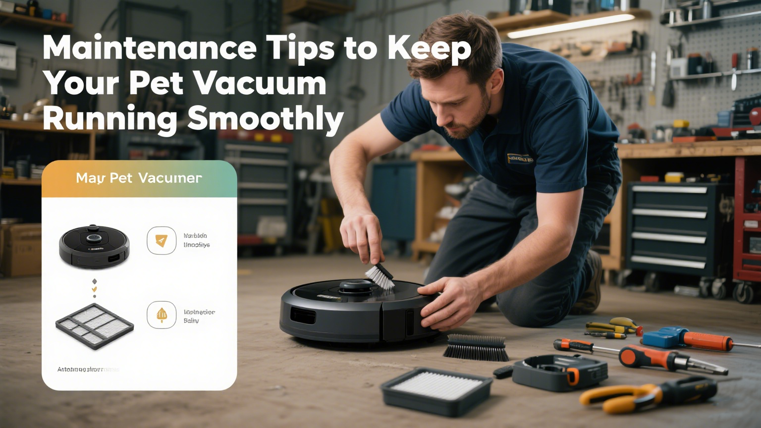 Maintenance Tips to Keep Your Pet Vacuum Running Smoothly