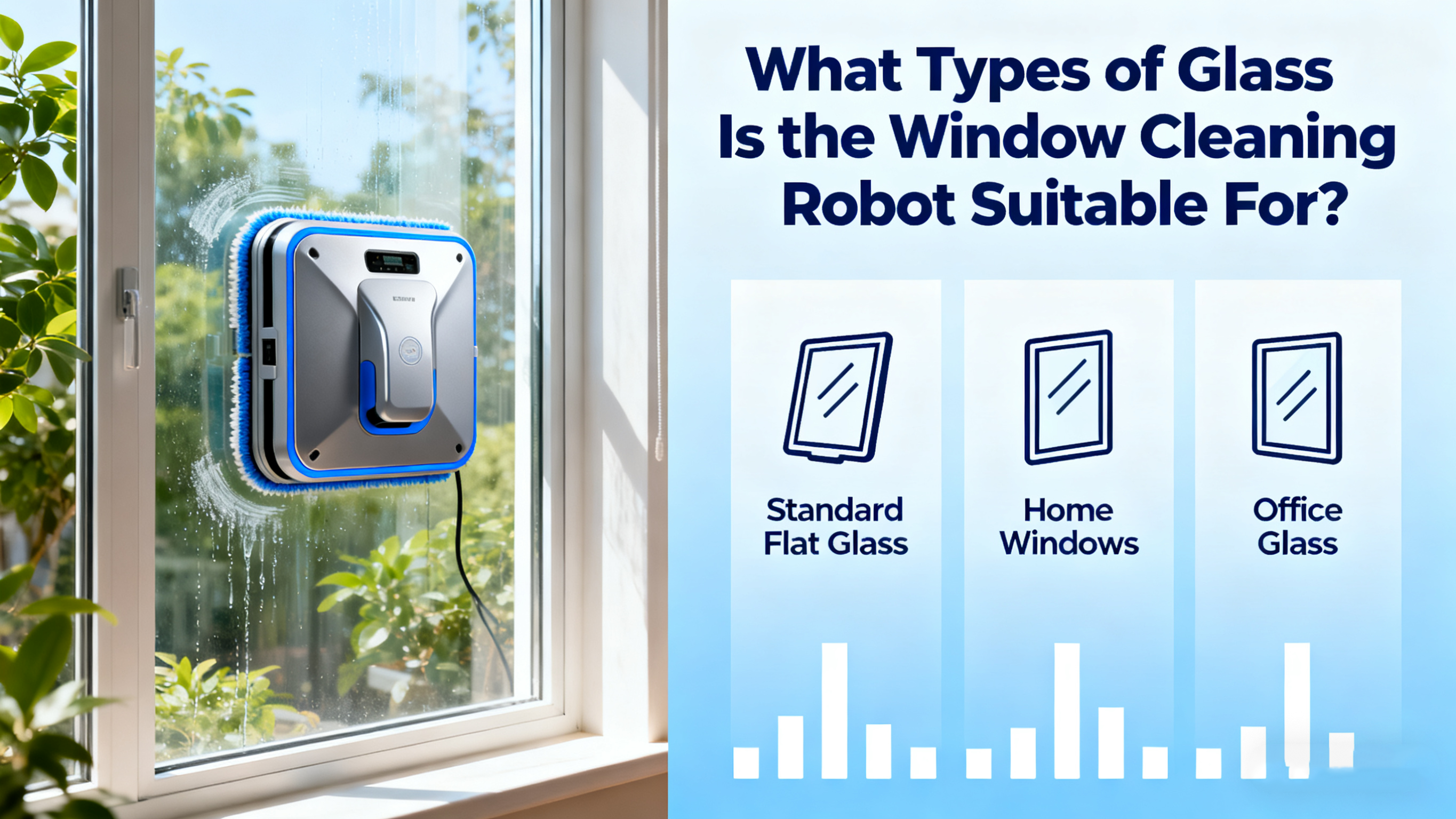 What Types of Glass Is the Window Cleaning Robot Suitable For?