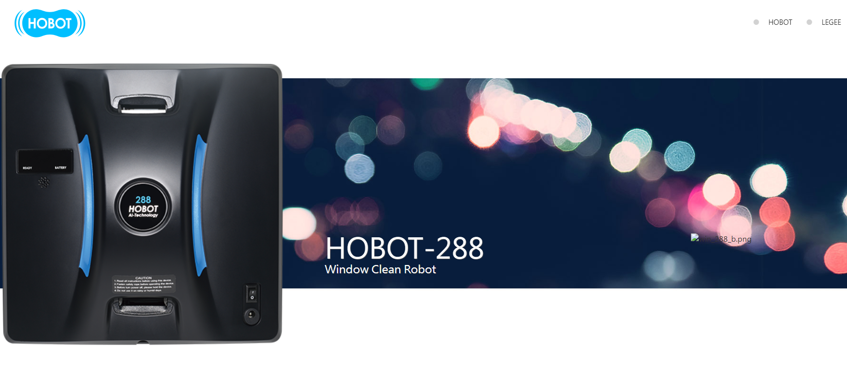 Hobot window cleaning robot