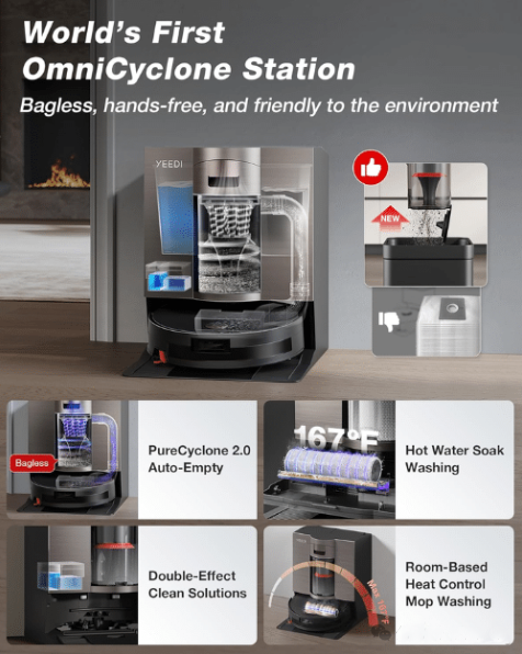 Yeedi S20 Infinity Vacuum Cleaner