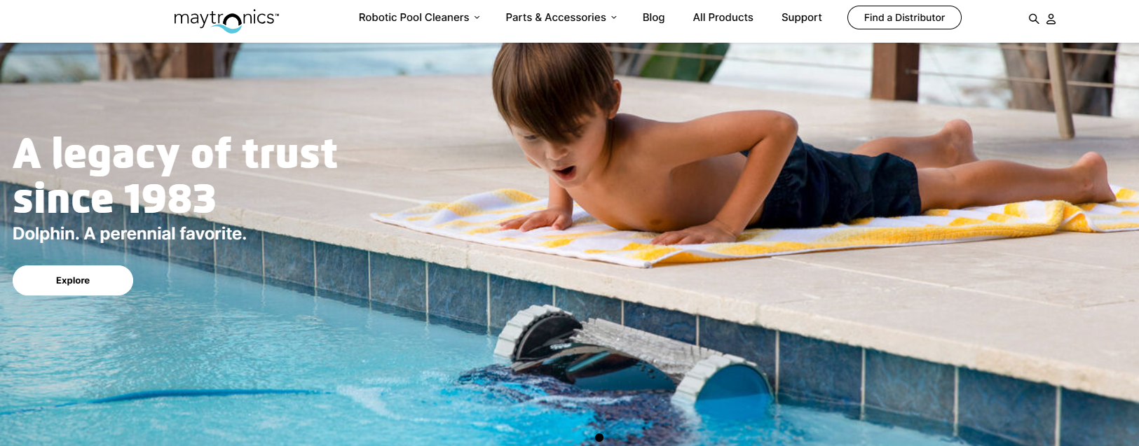 Dolphin Robotic Pool Cleaner