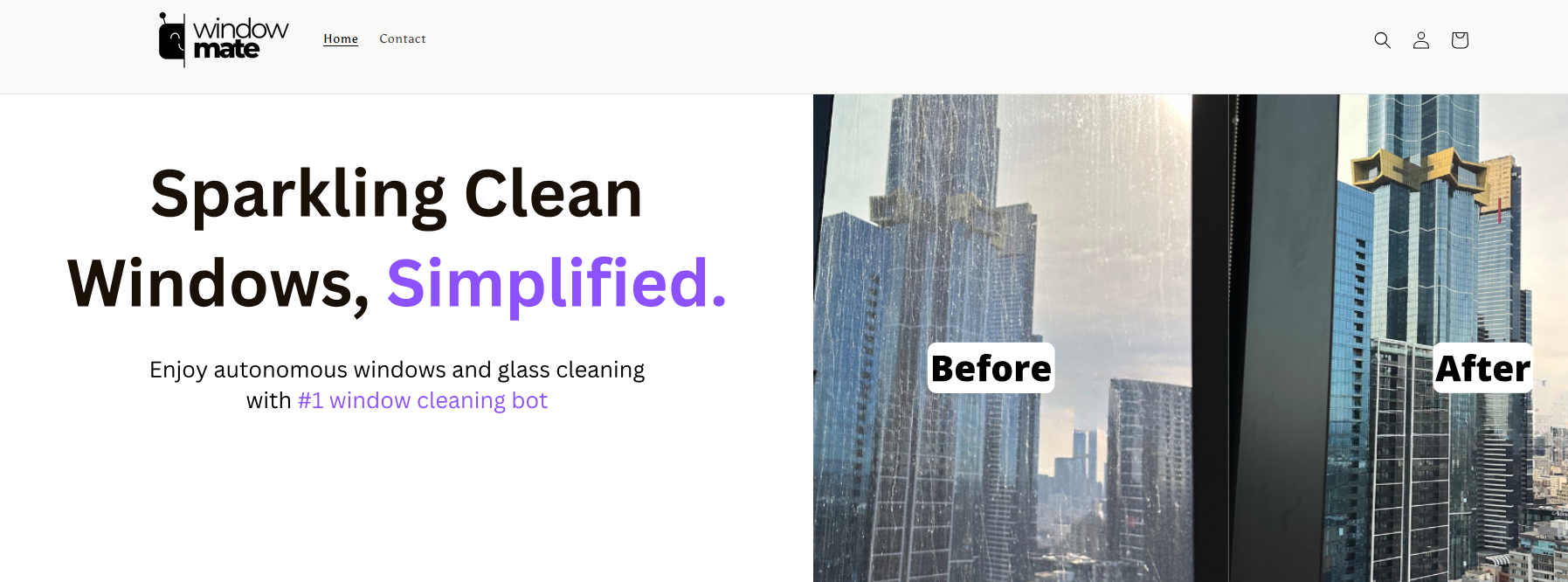 Windowmate window cleaning robot