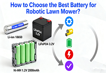 How to Choose the Best Battery for Robotic Lawn Mower?