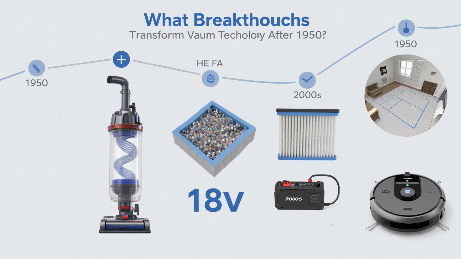 What Breakthroughs Transformed Vacuum Technology After 1950?