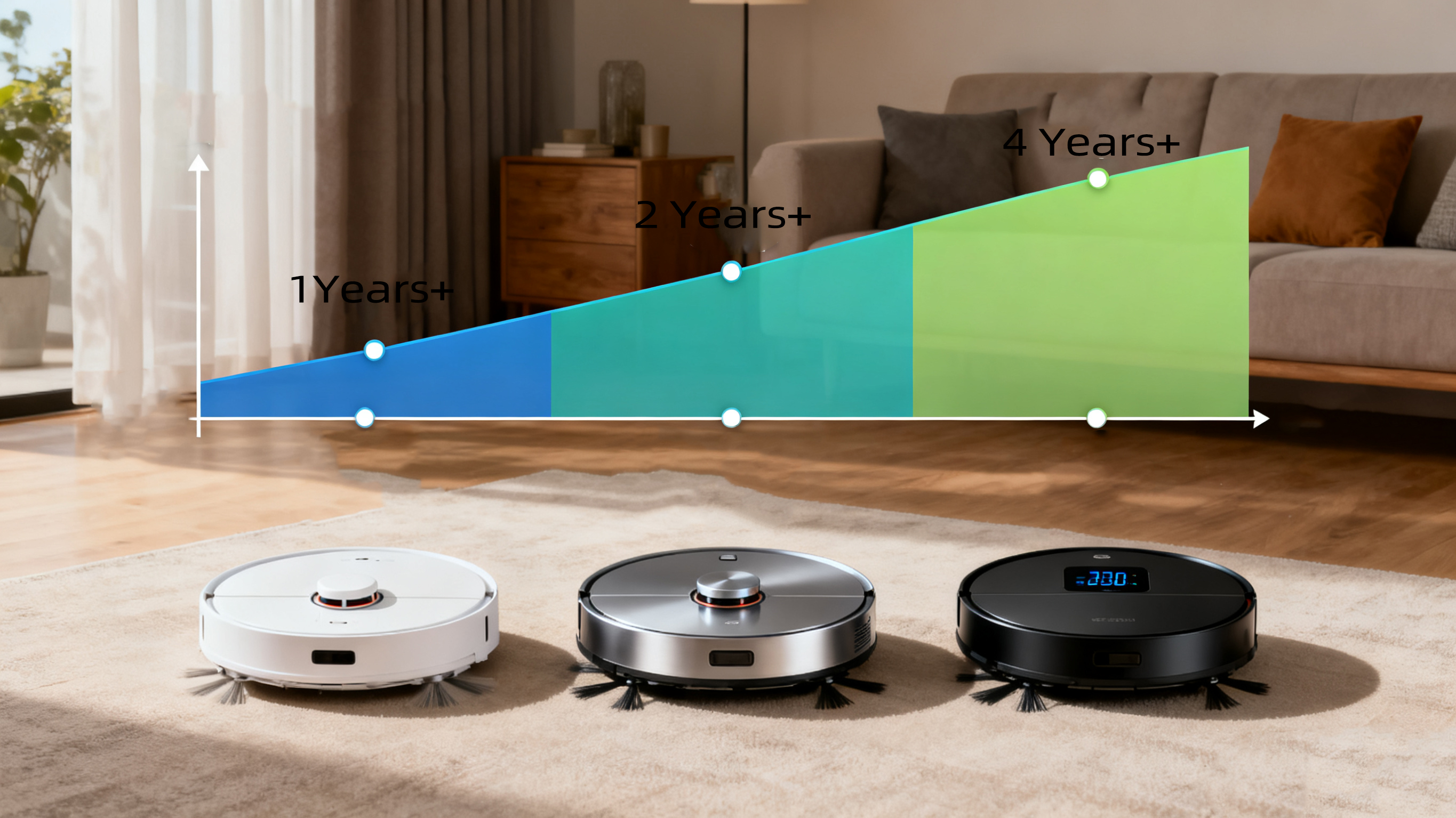 How long do robot vacuum cleaners last？