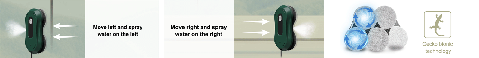 Wiping Bilateral Atomization Sparying