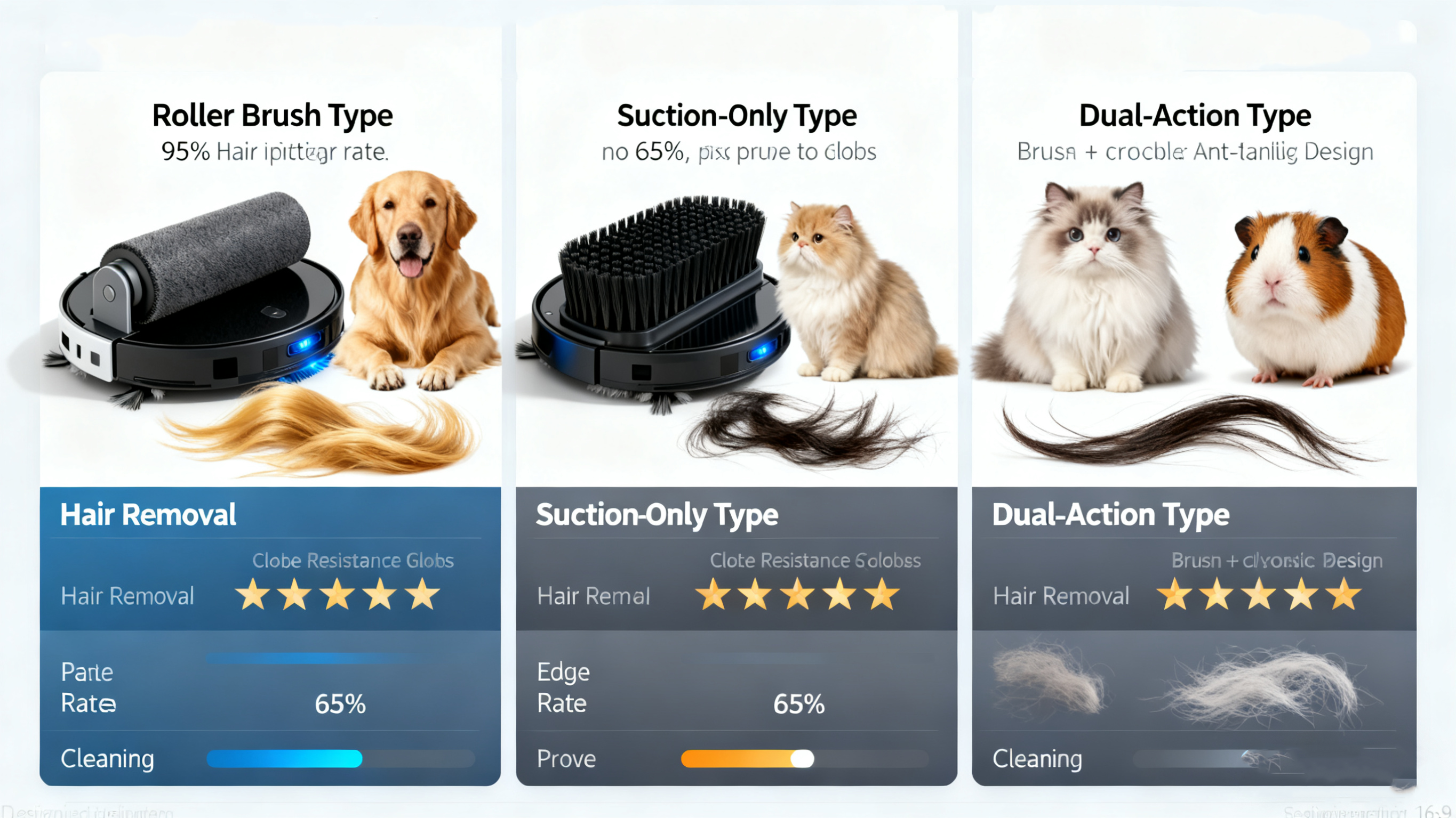 Comparative Analysis: Floor Washer Types and Their Hair Cleaning Efficacy