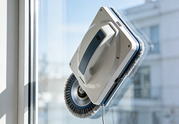 Can I Use a Window Cleaning Robot in Rainy or Windy Weather?