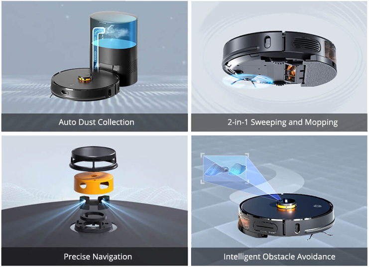 Laser Robot Vacuum H50