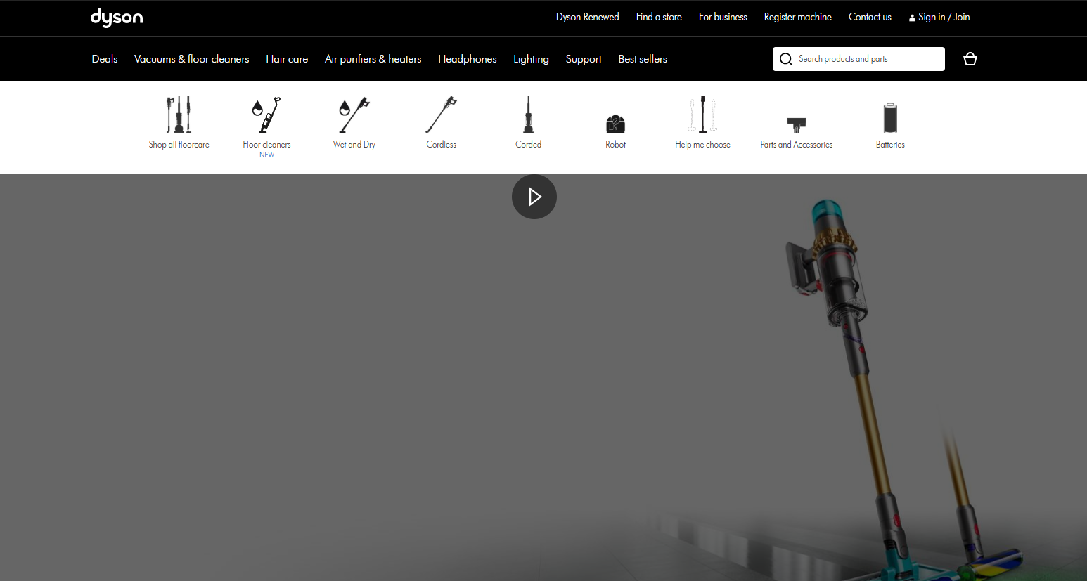 dyson vacuum cleaner