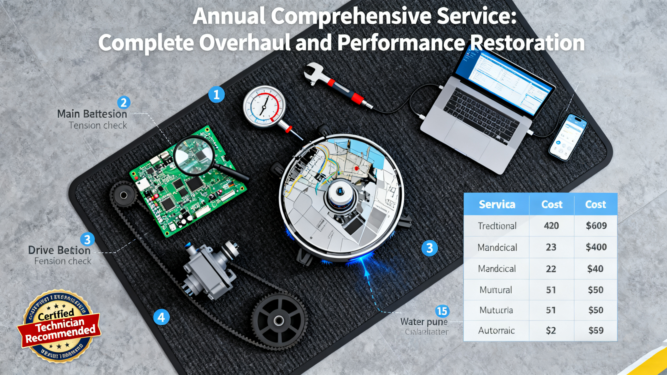 Annual Comprehensive Service: Complete Overhaul and Performance Restoration
