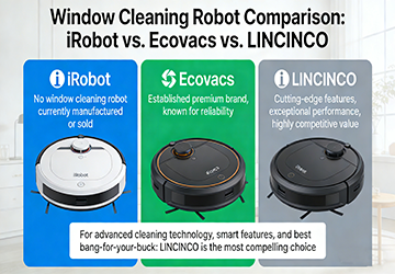 iRobot vs. Ecovacs vs. LINCINCO