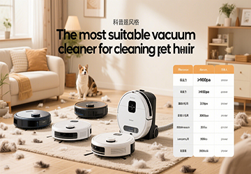 The most suitable vacuum cleaner for cleaning pet hair
