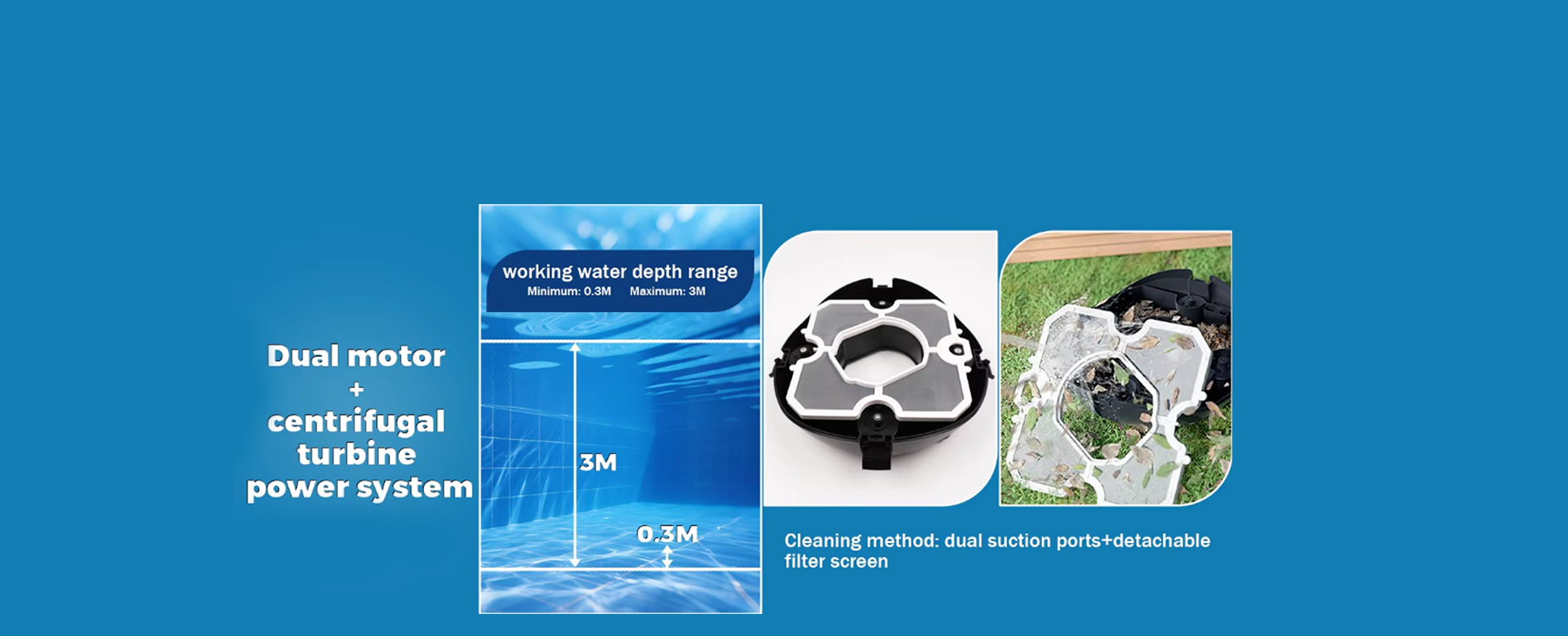 Cordless Robotic Pool Cleaner 